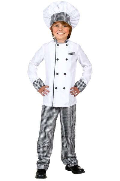 MY Kostüm Aşçı Erkek Çocuk Kostümü
