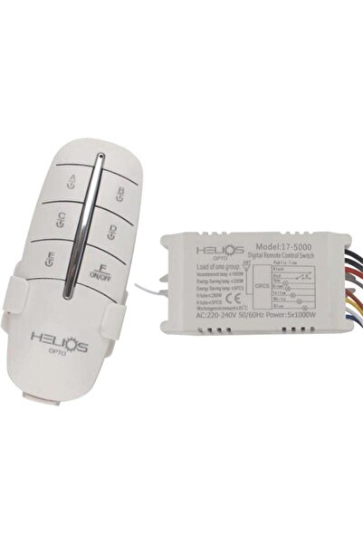 Helios 6 Kanallı Avize Kumandası