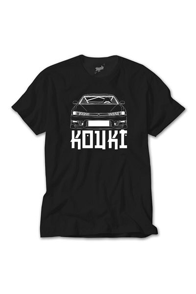 Z zepplin Μαύρο T-Shirt Nissan Kouki
