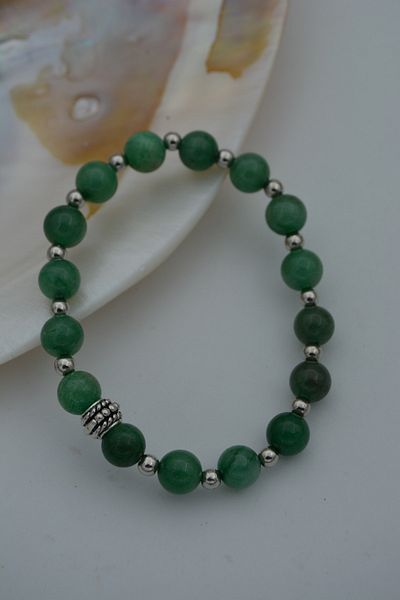Stoneage Jewellery Aventurine Natural Stone Bracelet