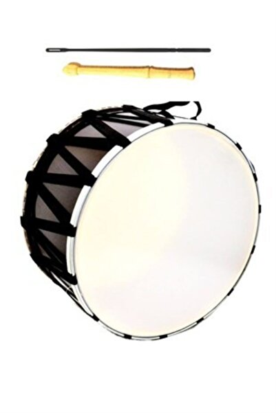 Karin 50 Cm Kontra Kasnak Film Pvc Derili Ip Gergili Folklör Ve Gösteri Davul...