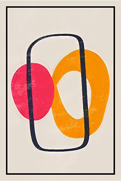 hediyeniburadabul Colecția Hbb Artă Design abstract Tablou/Poster din lemn