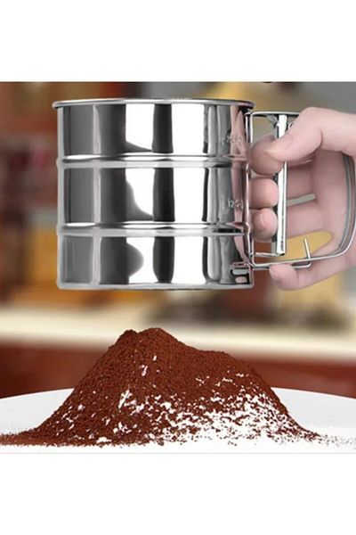 Mercan Metal Flour Sieve