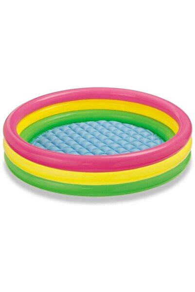 Intex Şişme Tabanlı 3 Boğumlu Sunset Havuz 114x25 Cm