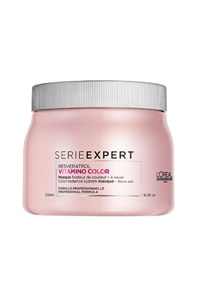 L'Oreal Paris Loreal Serie Expert Prossionel Vitamino Color Resveratrol Saç Maskesi 500 Ml
