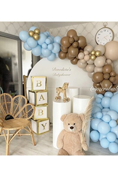 canbayhobi 105 Adet Pastel Özel Gün Konsept Balon Zinciri