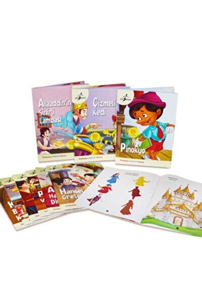 Çocuk Gezegeni World Tales Series with Stories, Paintings and Activities - 10...