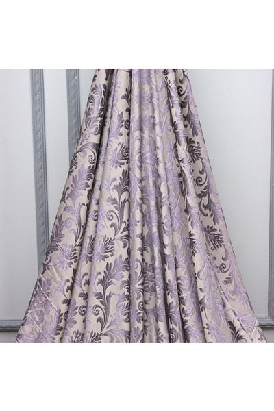 LEVENT ÖZEL Jacquard Woven Decorative Background Curtain Fabric 100x300 Julliana