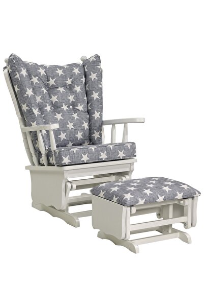 Meltem Smart Sallanır Dinlenme Koltuğu Emzirme Koltuğu + Markiz (beyaz-yıldız (3050))