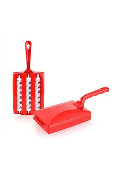 İndiriminVar Plastic Purse Bread Crumb - Three Brushes, Handle, Collector and Cleaner