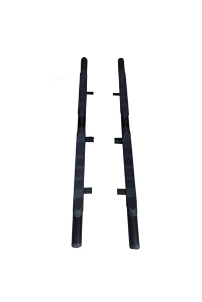 EserOtoAksesuar Volkswagen Amarok (2012 ÖNCESİ) Çift Kabin 75'lik Siyah Boru Yan Basamak