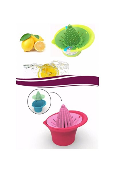 İndiriminVar Lemon Squeezing Tool Citrus Juicer with Plastic Spool Chamber