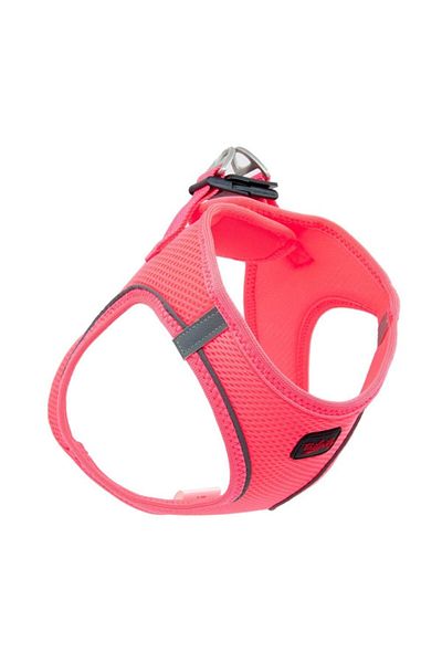 Tailpetz Air-mesh Neon Pink Chest Collar L