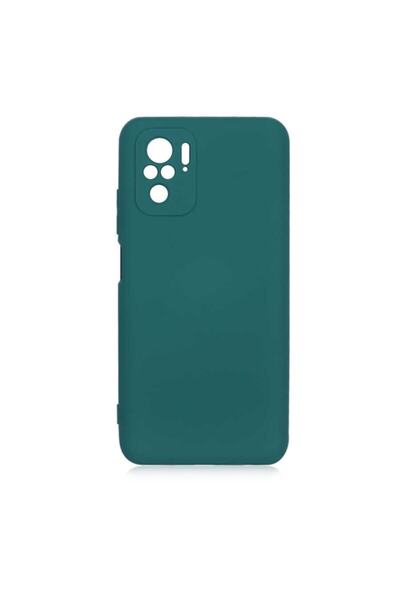 Nezih Case Xiaomi Redmi Note 10 Uyumlu Kadife Iç Yüzeyli (ŞIK TASARIM) Siliko...