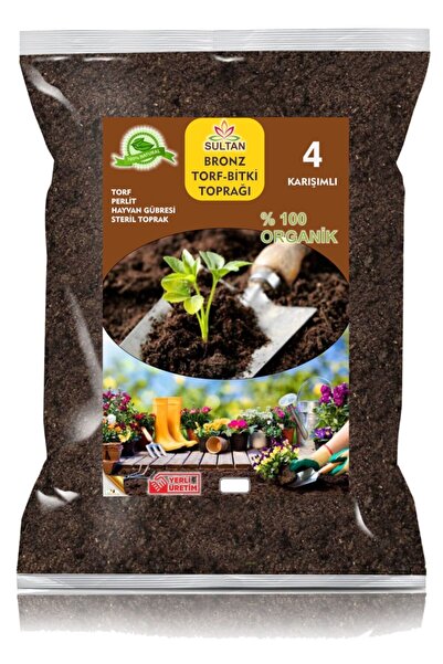 Ls Botanik Torf Saksı Çiçek Toprağı Perlit Katkılı 20 Litre