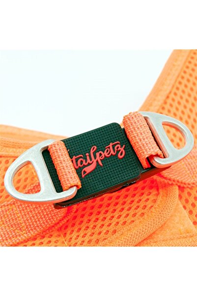 Tailpetz Air-mesh Harness Köpek Göğüs Tasması Neon Turuncu 3xs