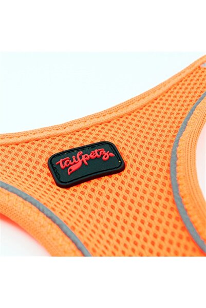 Tailpetz Air-mesh Harness Köpek Göğüs Tasması Neon Turuncu 3xs
