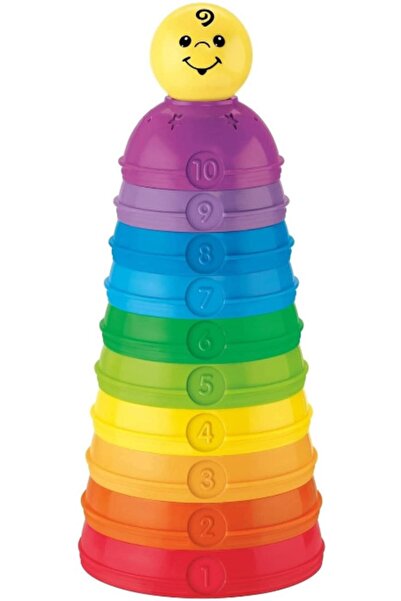 FISHER PRICE W4472 Fisher-Price® Numaralı Kaplar / Sıralama ve Şekil Ayırma O...