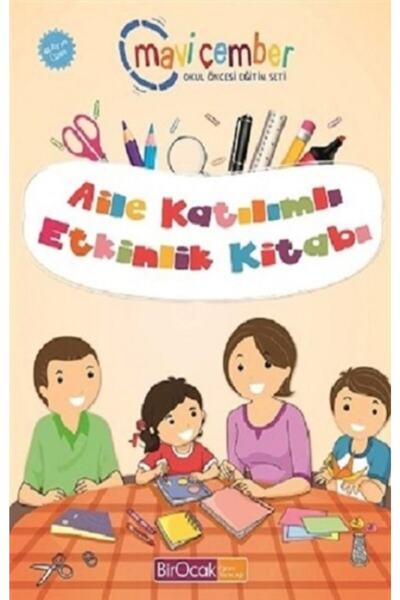 Genel Markalar Aile Katılımlı Etkinlik Kitabı-48 Ay Ve Üzeri Mavi Çember Okul...