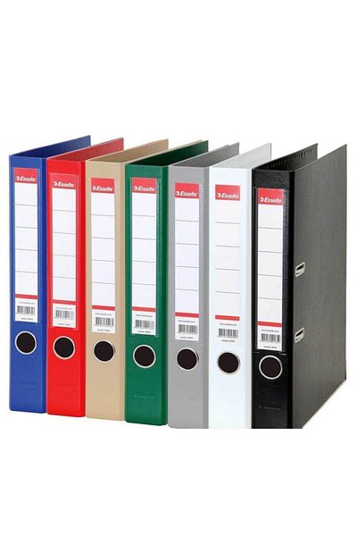 Esselte Economy 9945 Red Narrow Folder