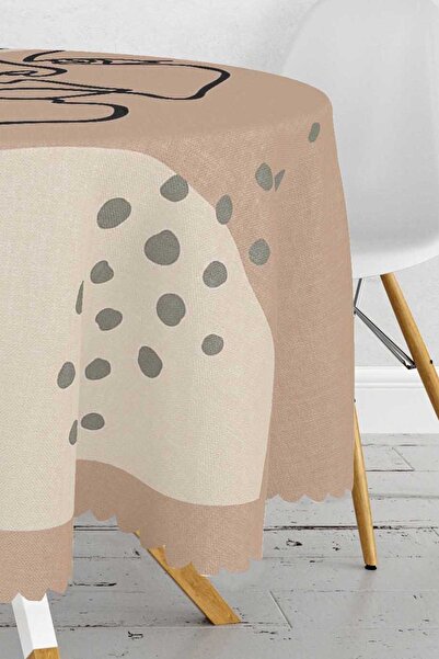 Realhomes Special Design Round Tablecloth - Diameter 140cm