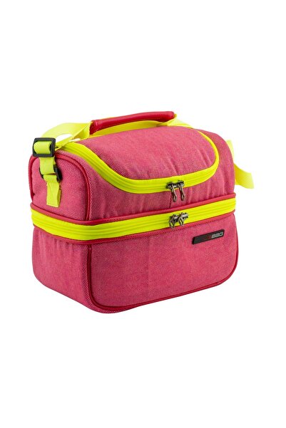 WEBAG Clown Tower Iki Bölmeli Termal Özellikli Beslenme Çantası Açık Pembe (k...