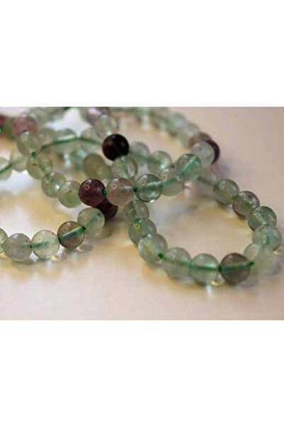 Yasamtohumu 6mm fluoritni kamen - 9cm duga četvrtina niza
