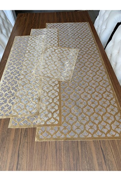 NURHAN HOME COLLECTION Модель «Гірча» золотого кольору, комплект для вітальні...