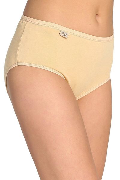 Tutku 2 Τεμάχια Skin Color Lycra Λεπτή μέση Bato κιλότα