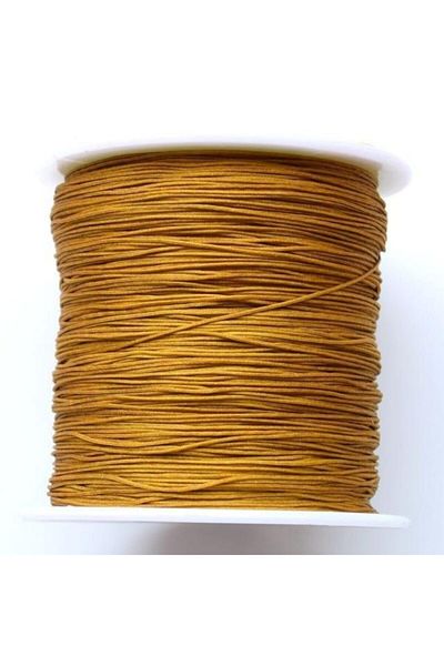 Yumuşakkeçe Σχοινί αλεξίπτωτου 50 Mt Πάχος 0,08 mm-χρυσό