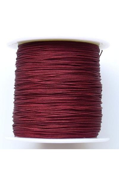 Yumuşakkeçe Parachute Rope 50 Mt Thickness 0.08 Mm-burgundy