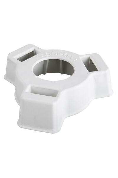 lumenistanbul Lambader Ve Abajur Ayak Montaj Parçası Beyaz 10'lu