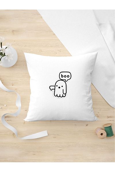 Panorama Ajans Μαξιλαροθήκη Boo Ghost Character Design για έναν φίλο