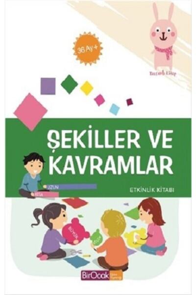 Timaş Yayınları Şekiller Ve Kavramlar Etkinlik Kitabı (36 Ay) - Bir Ocak Yayı...