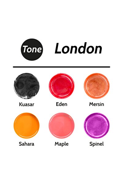 Resinin Tone London Epoksi Pigment Seti 6x25 Ml