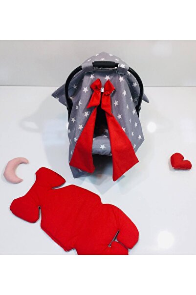 Balamira Koyu Yıldız Kırmızı 3 Parça Her Pusete Uygun Puset Seti Kio ***puset Satışımız Yoktur***