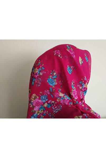 Başaran tekstil Yazma, Yemeni, Tülbent, 100x100cm, Kenarları Kroşetalı, Tamamen Pamuklu, Terletmez