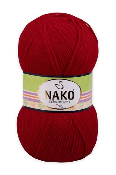NAKO Minnoş Luxury Baby - Dark Red (3641)