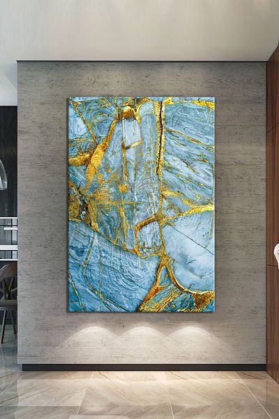 Morfil Sanat Atölyesi Dansul culorilor pictură artistică abstractă pe pânză (8 dimensiuni diferite)
