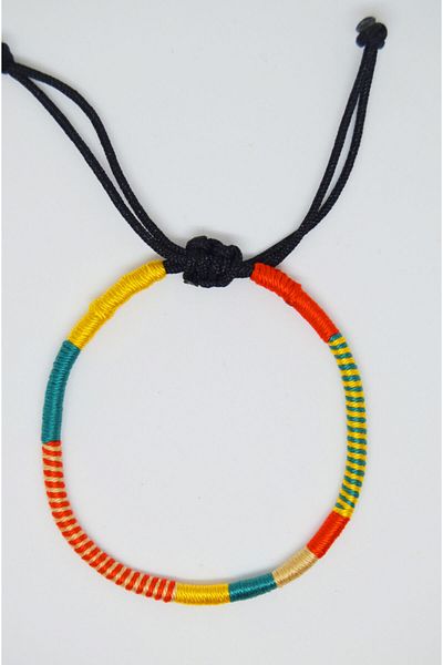 Bidüğüm Unisex Multicolor Knitted Anklet-bracelet