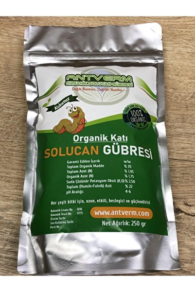 Antverm 250 Gr Gül Sarmaşık Difenbahya Menekşe Için Kök Güçlendiri Içeren Organik Kaliteli