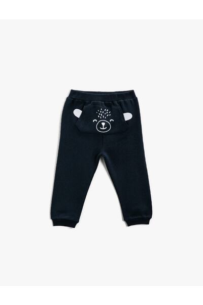 Koton Marineblaue Baby-Jungen-Jogginghose