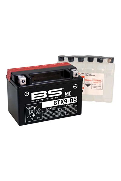 BS Battery Motostart Ytx9 - Bs 12 V 8.4 Amper Motosiklet Akü
