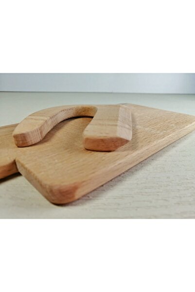 Woodeneya سكين خشبي آمن سكين تعليم مونتيسوري
