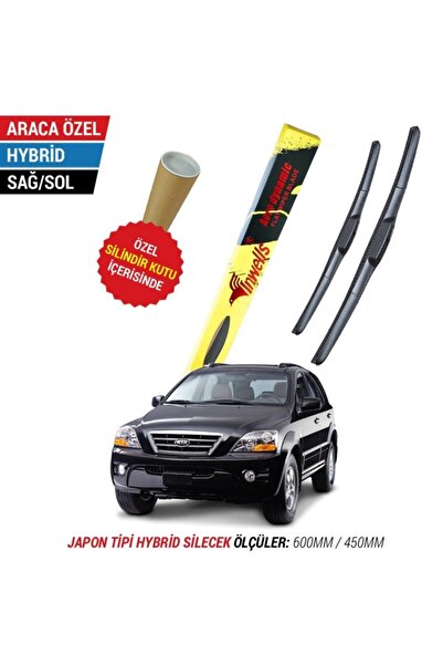 Inwells Kia Sorento Inwells Hybrid Silecek Takımı (2002-2009)