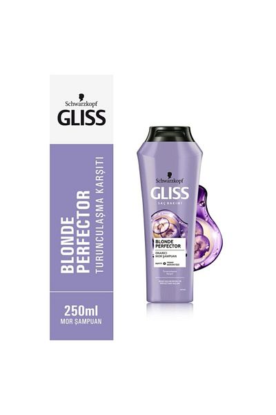 Gliss 250 ml Blonde Perfector Purple Shampoo