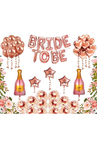 Happyland Bride To Be Rose Gold Happybalonset-no-26