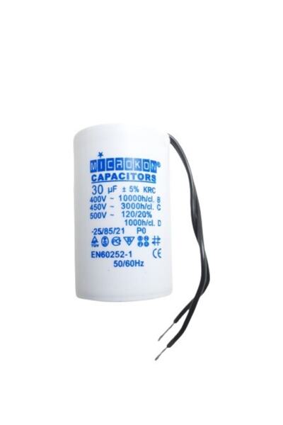 Nesta Microkon 30 Mf Kondansatör Kablolu 400-450 V Plastik (daimi)