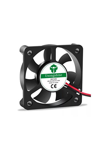 Alkatronik Dc 12v Fan 5x5cm Kuluçka Fanı Soğutucu Peltier Cooler Pc Ekran Kartı 50x50mm