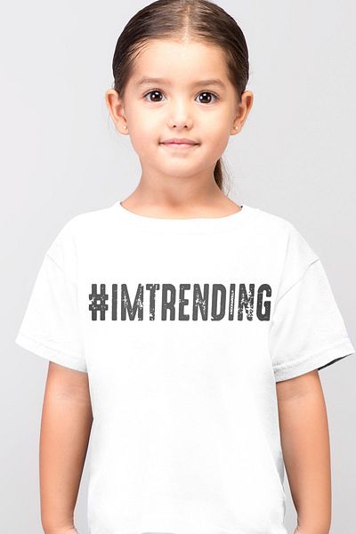 ROCKANDROLL Tricou cu mânecă scurtă, alb, sunt foarte la modă pentru fată